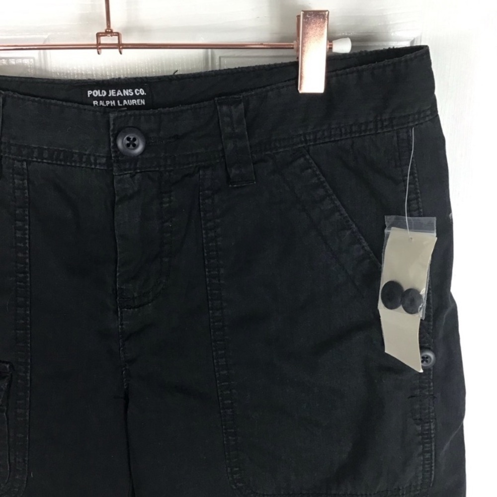Polo Jean Co. Ralph Lauren Women Hampton Roll Up Shorts Size 4 - Picture 3 of 3